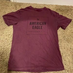 Maroon American Eagle T-Shirt